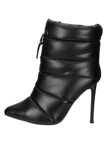 Steve Madden Leren enkellaarzen zwart