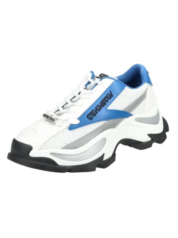 Steve Madden Sneaker wit/blauw