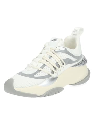 Steve Madden Sneakers in Weiß/ Silber