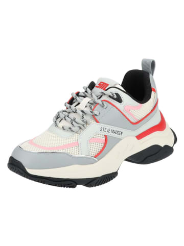 Steve Madden Sneakersy w kolorze szaro-czerwonym