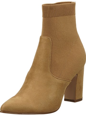 Steve Madden Enkellaarzen lichtbruin