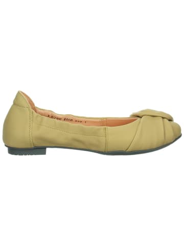 Think! Leder-Ballerinas "Balla" in Gelb