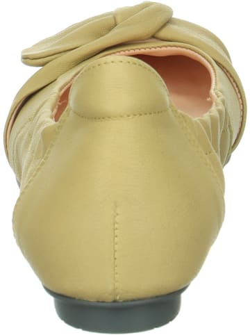 Think! Leren ballerina's "Balla" geel