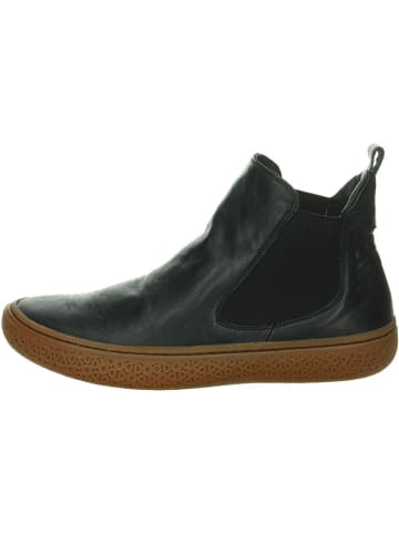 Think! Leder-Chelsea-Boots in Schwarz