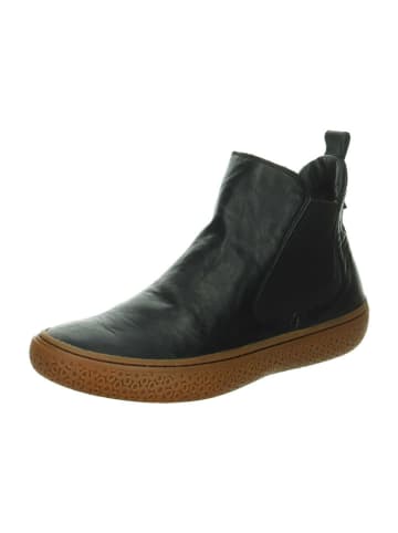Think! Leder-Chelsea-Boots in Schwarz