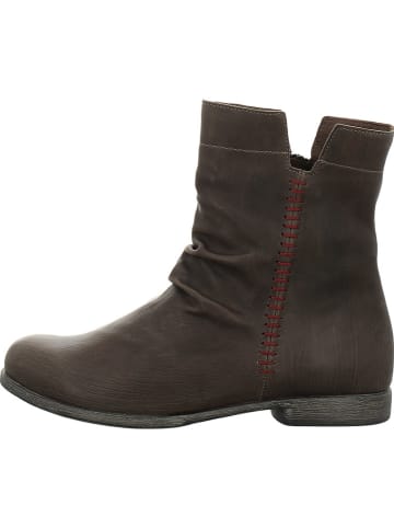 Think! Leder-Boots in Braun