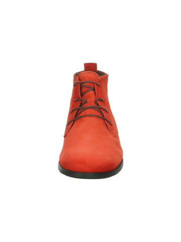 Think! Leder-Schnürschuhe in Orange