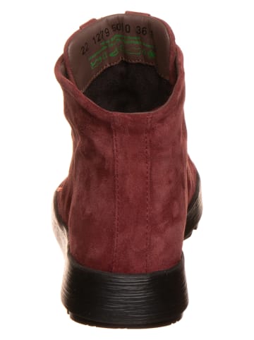 Think! Leder-Boots "Comoda" in Bordeaux