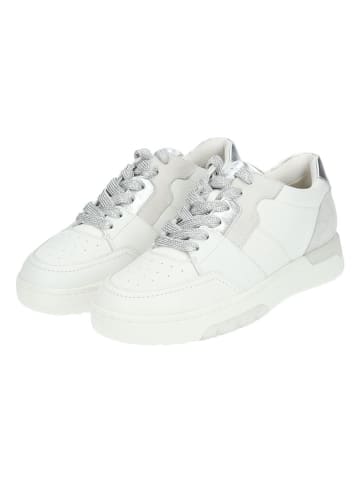 Paul Green Leder-Sneakers in Weiß