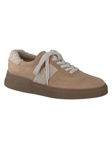 Paul Green Leren sneakers beige