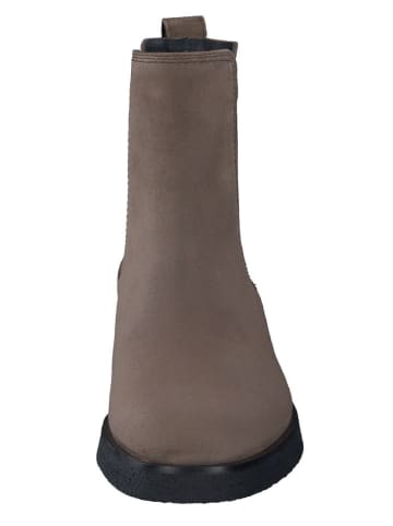 Paul Green Leren chelseaboots bruin