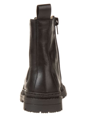 lamino Leren boots zwart