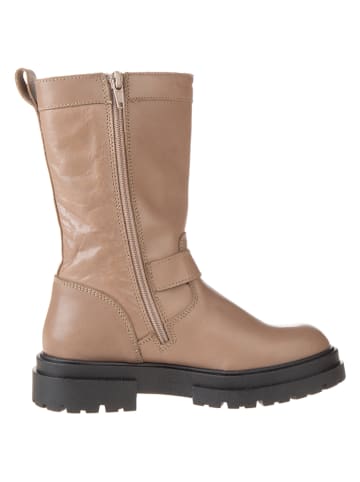 lamino Leder-Boots in Rosa