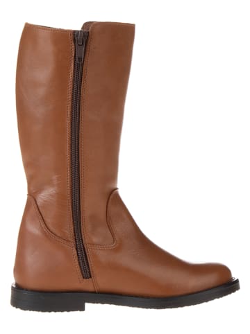 lamino Leren laarzen lichtbruin