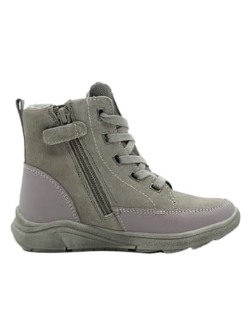 lamino Leren boots grijs
