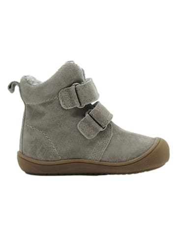 lamino Leder-Boots in Grau