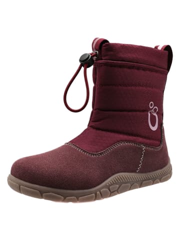 lamino Barfuß-Winterstiefel in Rot