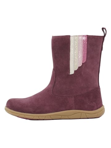 lamino Leren barefootboots roze