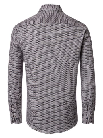 CASAMODA Blouse - comfort fit - blauw/oranje/wit