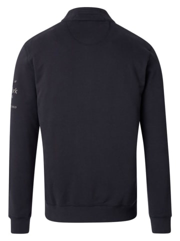 CASAMODA Sweatjacke in Dunkelblau