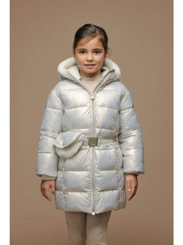 Le Chic Steppmantel "Bodhi" in Silber