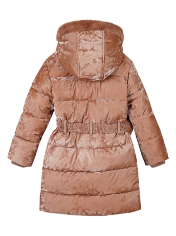 Le Chic Płaszcz pikowany "Bodhi" w kolorze jasnobrązowym