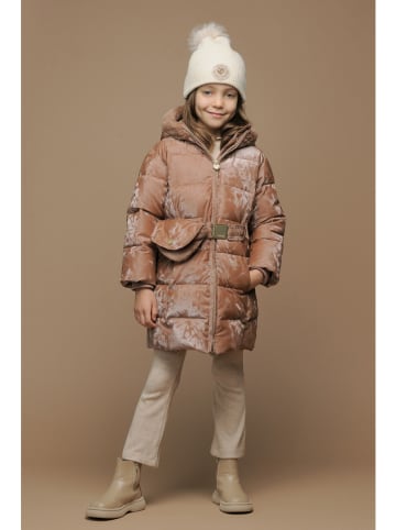 Le Chic Steppmantel "Bodhi" in Hellbraun