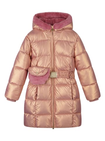 Le Chic Steppmantel "Bodhi" in Rosa/ Orange