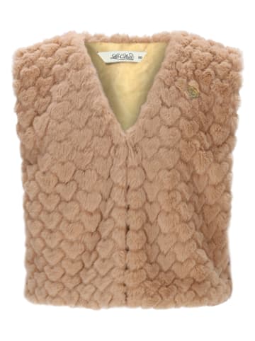Le Chic Bodywarmer "Eloisa" lichtbruin