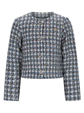 Le Chic Vest "Amsy" wit/donkerblauw