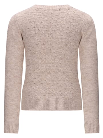 Le Chic Sweter "Okido" w kolorze beżowym