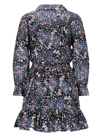 Le Chic Sukienka "Swanta" w kolorze granatowym