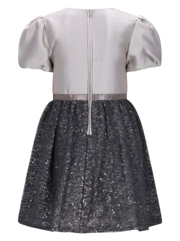 Le Chic Jurk "Saleonie" antraciet