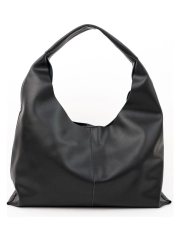 Christian Laurier Leren schoudertas "Azza" zwart - (B)42 x (H)43 x (D)14 cm