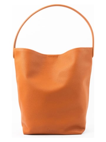 Christian Laurier Leren schoudertas "Dune" lichtbruin - (B)26 x (H)36 x (D)16 cm