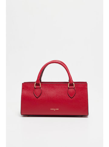 Christian Laurier Leren handtas "Alexine" rood - (B)29,5 x (H)14,5 x (D)7 cm