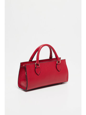 Christian Laurier Leren handtas "Alexine" rood - (B)29,5 x (H)14,5 x (D)7 cm