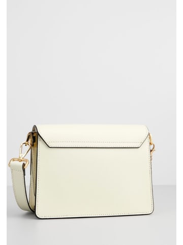 Christian Laurier Leder-Umhängetasche "Emma" in Creme - (B)28 x (H)19 x (T)9,5 cm