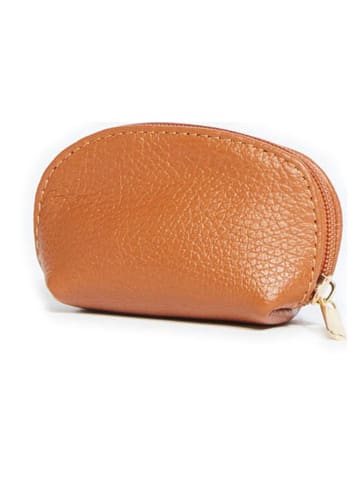 Christian Laurier Leder-Geldbörse "Nika" in Hellbraun - (B)11 x (H)6 x (T)3 cm