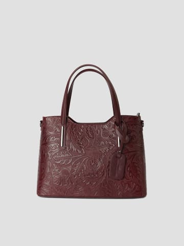 Christian Laurier Leren handtas "Noor" bruin - (B)40 x (H)27 x (D)16 cm