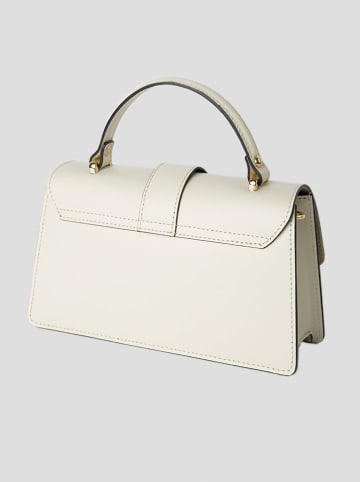 Christian Laurier Leder-Henkeltasche "Katya" in Weiß - (B)25 x (H)14 x (T)8 cm