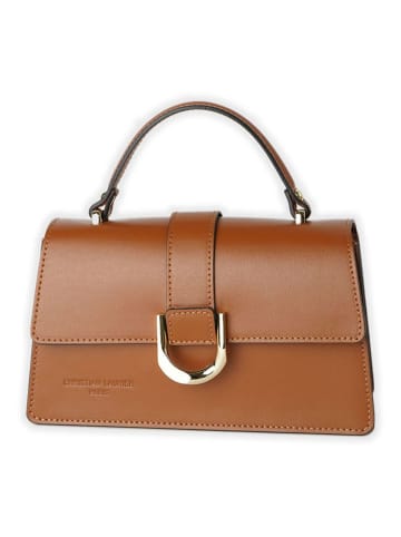 Christian Laurier Leren handtas "Katya" lichtbruin - (B)25 x (H)14 x (D)8 cm