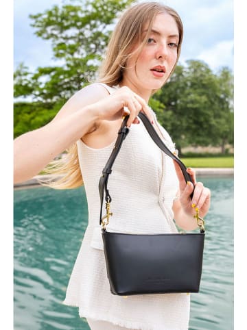 Christian Laurier Leren schoudertas "Selah" zwart - (B)22 x (H)13 x (D)6 cm