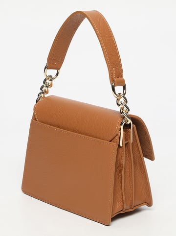 Christian Laurier Leder-Henkeltasche "Adriana"  in Hellbraun - (B)21 x (H)16 x (T)10 cm