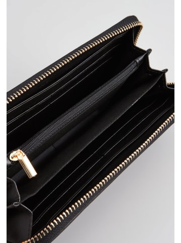 Christian Laurier Leder-Geldbörse "Ali" in Schwarz - (B)19,5 x (H)10,3 x (T)3 cm