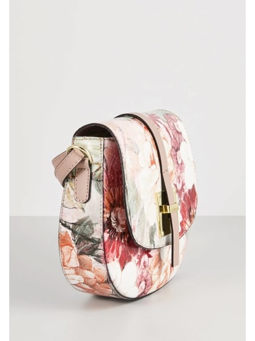 Christian Laurier Leder-Umhängetasche "Amel" in Bunt - (B)22 x (H)18 x (T)6 cm