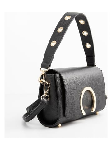 Christian Laurier Leren schoudertas "Ralph" zwart - (B)26 x (H)14 x (D)8 cm