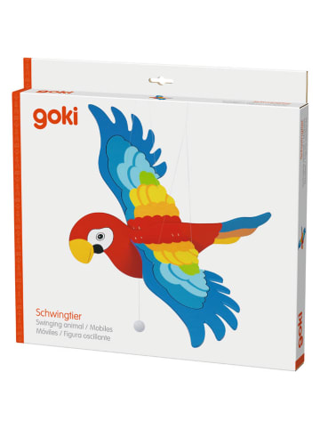 Goki Schommeldier "Papagei" - (B)65 cm