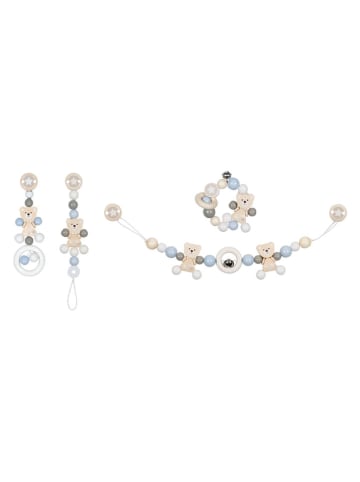 Goki 3tlg. Baby-Spielset "Bären" - ab Geburt