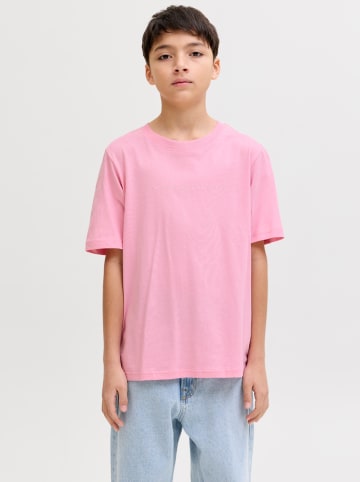 JACK & JONES Junior Koszulka "Star" w kolorze jasnoróżowym